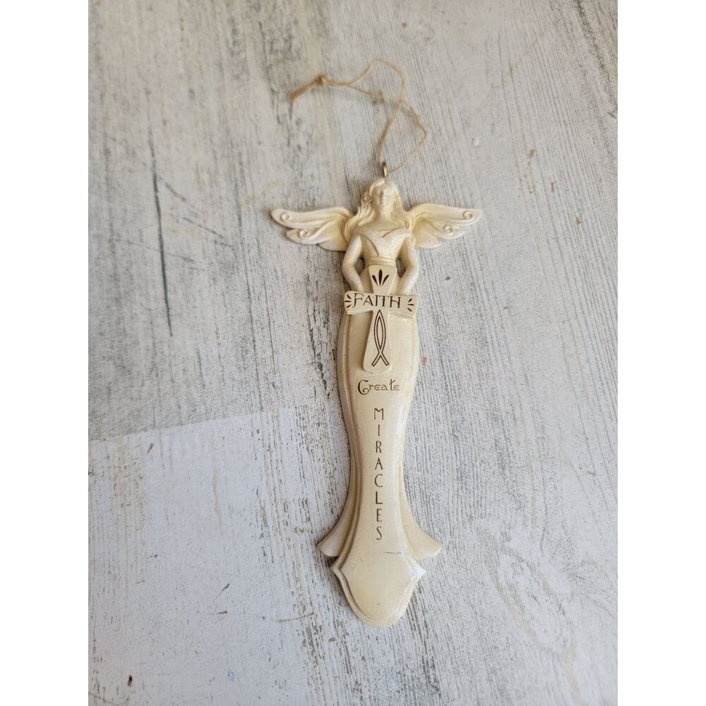 KSA Faith miracles angel ornament Xmas religious